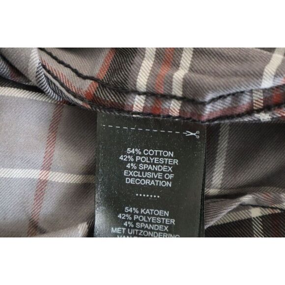 Harley-Davidson 96645-23VM Men's Sz XL Gray Plaid 120th Anniversary L/S Shirt - Picture 7 of 10